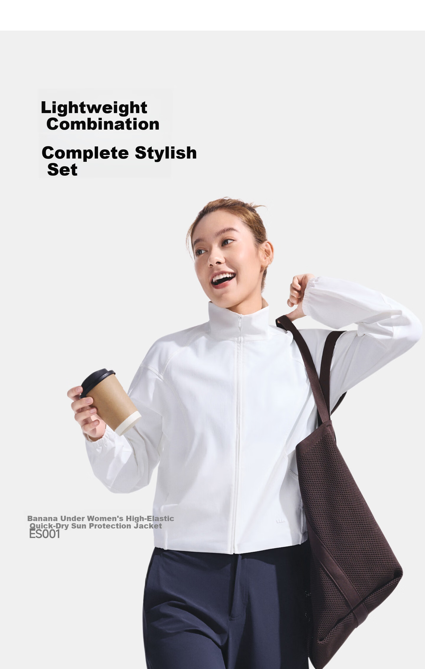 Beneunder Quick-Dry Curved Blade Pants Women's Sports Casual Long Trousers Commuter Woven Sun Protection Pants DS011 26 Spring Summer 21