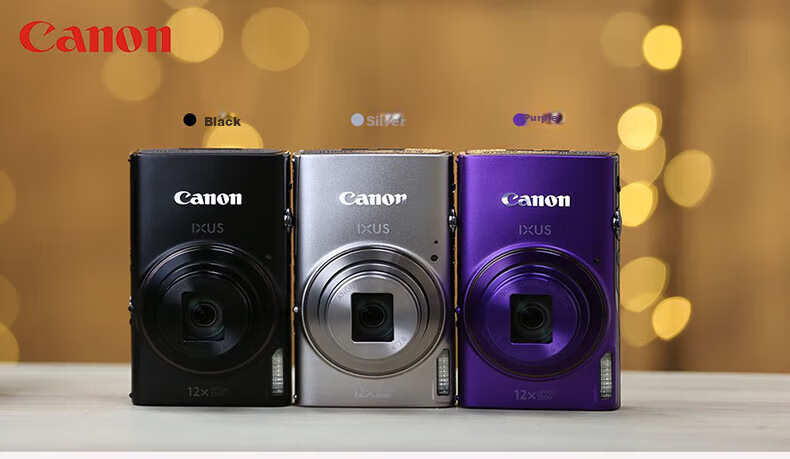 Canon IXUS 285 HS A Digital Camera Entry-Level Portable Travel Home Office Compact Digital Camera Black 11