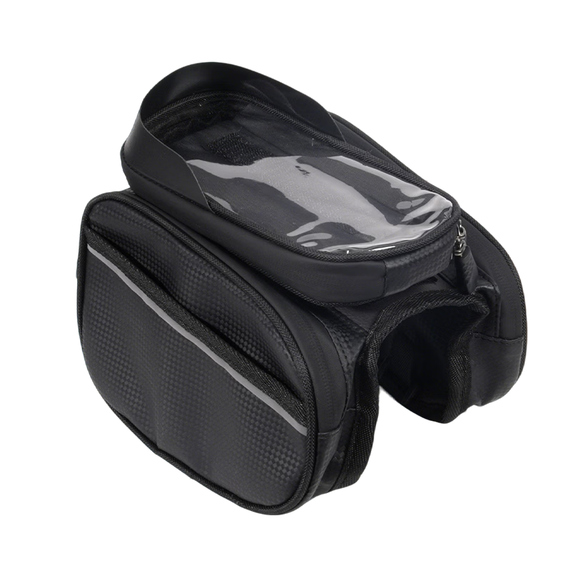 Huangchi Bicycle Front Frame Bag Waterproof Mountain Bike Handlebar Bag Cycling Phone Bag Saddle Bag