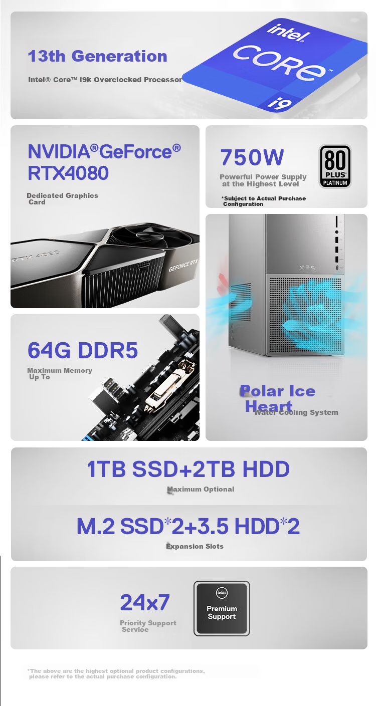 Dell XPS New Plus High-Performance Gaming Desktop (Ultra 7-265K 32GB 1TB RTX 5060 Ti) AI Design Station Black Myth OpenClaw 2