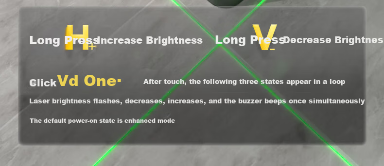Dongcheng 12-Line Laser Level Infrared High-Precision Auto-Leveling Strong Light Horizontal Laser DTX4V-12QE 8