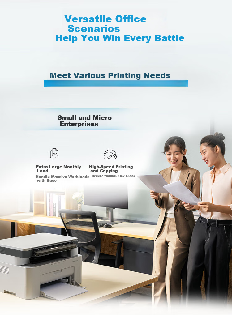 HP 111nw Laser Printer Wireless Black and White Multifunction Copy Scan Low Cost Home Use Student Homework Wired Connection (Upgraded 1136w Version) One Year Service 3