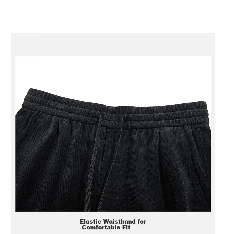 CABBEEN Breakpoint Twill Knit Pants Men Side Structured Split Tape Design Youthful Autumn Trousers 10