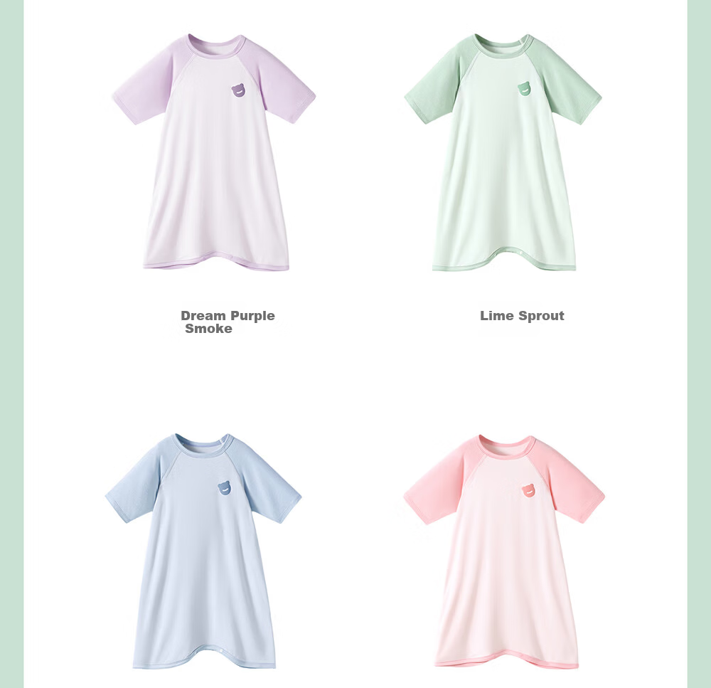 Betis Vernix Baby Clothes Summer Thin Newborn Sleep Gown Anti-Kick Blanket Belly Protection Robe 33
