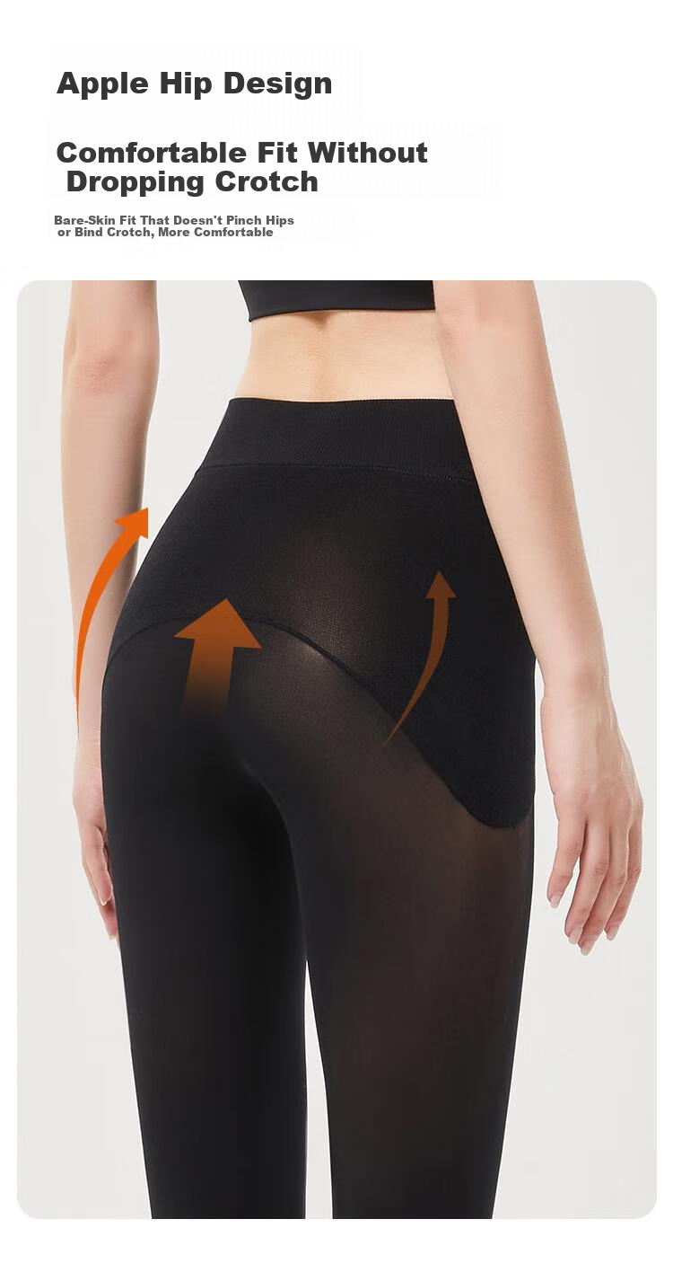 Avandi Pressure Socks 2-Pack Mild Compression Leg Shaping Calf Black Tights Spring 50g 10
