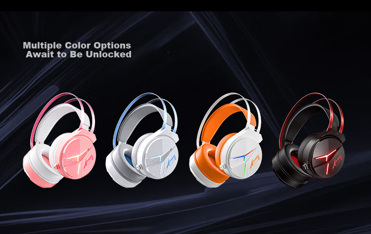 Taidu THS319 Extreme Electric 2.4G Wireless Bluetooth Wired 7.1 Virtual Surround Sound Four-Mode Over-Ear Gaming Headset Black Purple 18