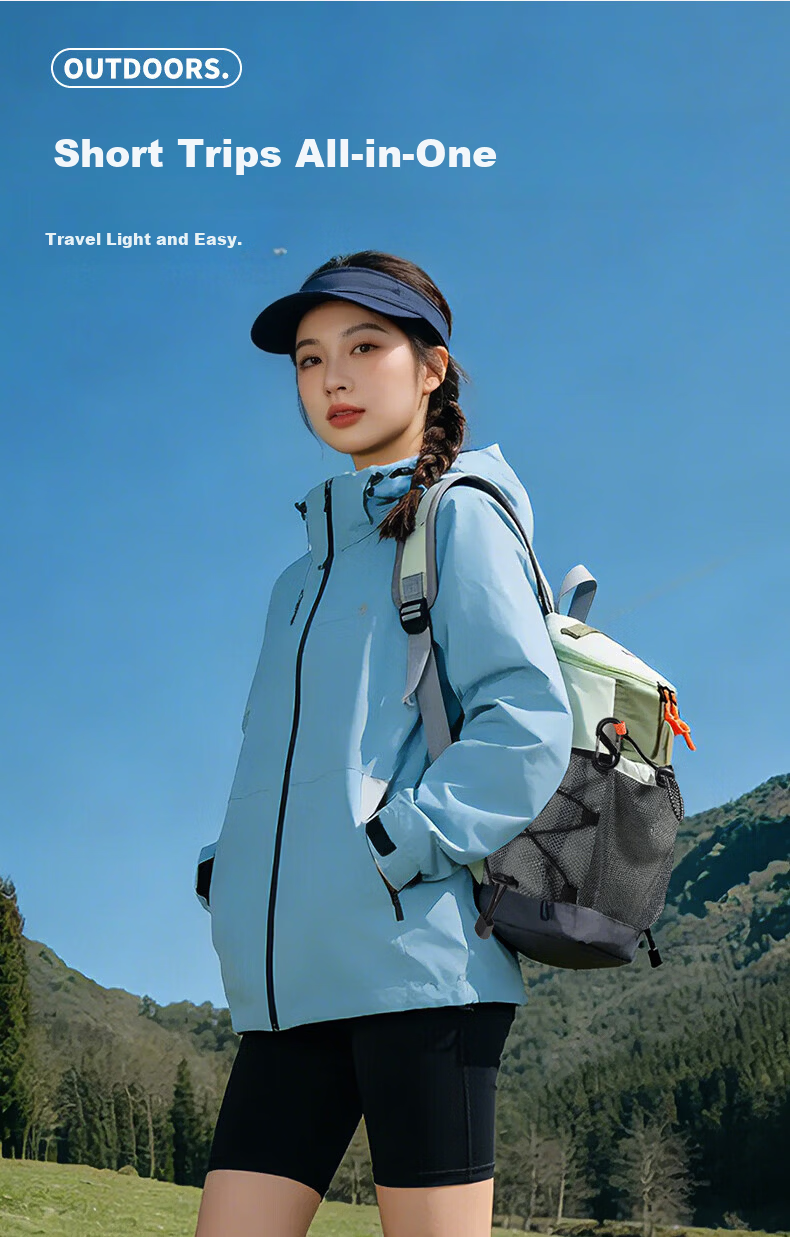 Warrior Outdoor Large Capacity Lightweight Stylish Water-Resistant Casual Hiking Backpack Travel Bag for Men and Women School Bag 16