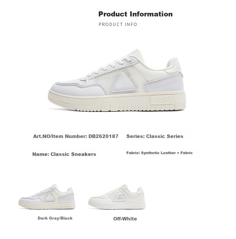 Peak Taiji Air Force One Men's Mesh Breathable Retro Casual Sports Sneakers DB2620187 14