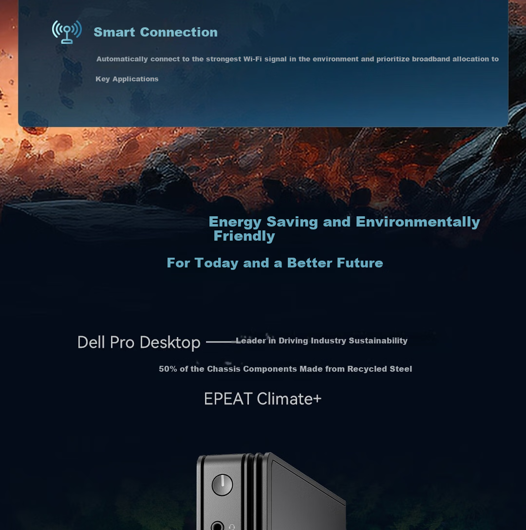 Dell Pro OptiPlex New High-Performance Mini Desktop PC (Ryzen R5-8500GE 16GB 1TB) AI Business Office Education Learning 11