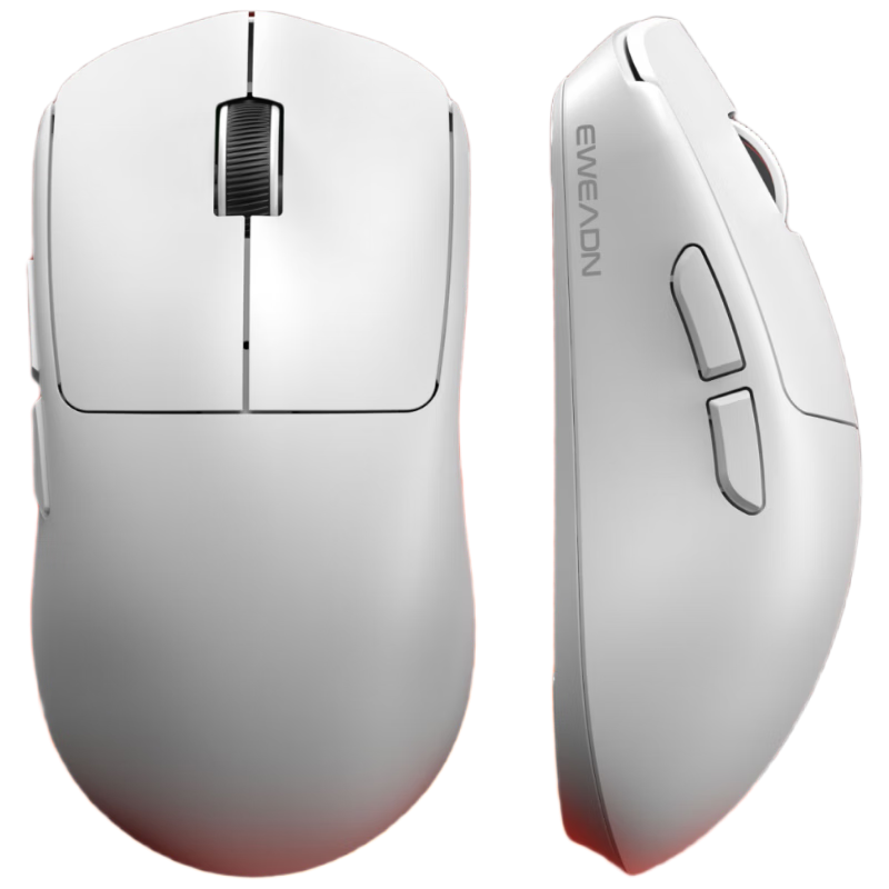 EWEADN X23 Wireless Mouse Bluetooth Office Tri-Mode Connection Gaming Lightweight Esports PAW3311 Laptop Office Small Hands Universal Peripheral X23Pro White