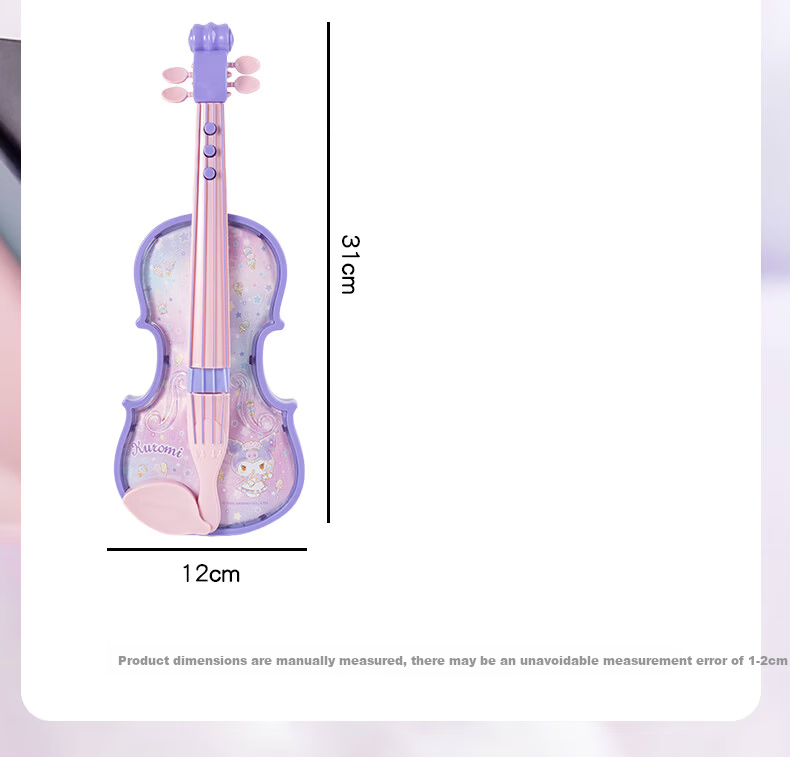 Ainze Realistic Electronic Violin Sanrio Baby Early Education Music Enlightenment Children's Musical Toy Birthday Gift 13