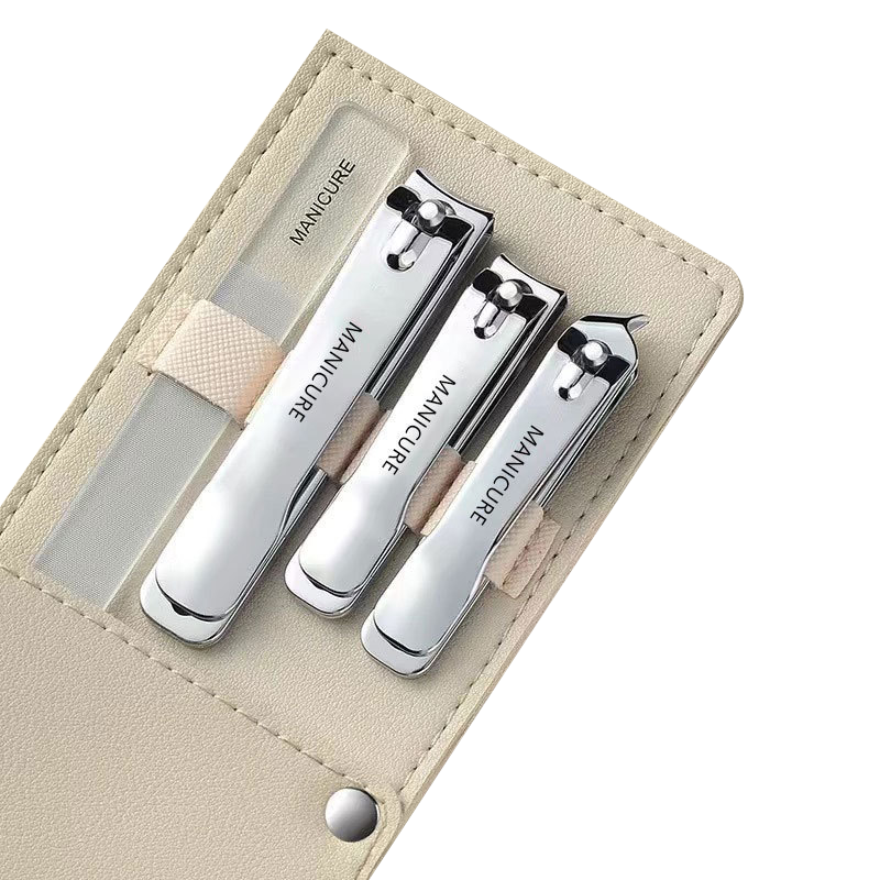 Chense Nail Clipper Set for Ingrown Toenails, Including Nail Clippers, Ear Pick, Ear Spoon, Nail File, And Straight And Slanted Tools, 5 Pieces