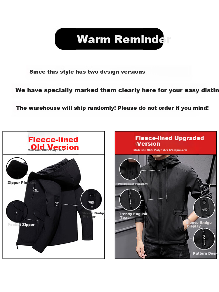 RED DRAGONFLY Men's Business Casual Fashion Simple Versatile Loose Comfortable Hooded Jacket Black A M 1