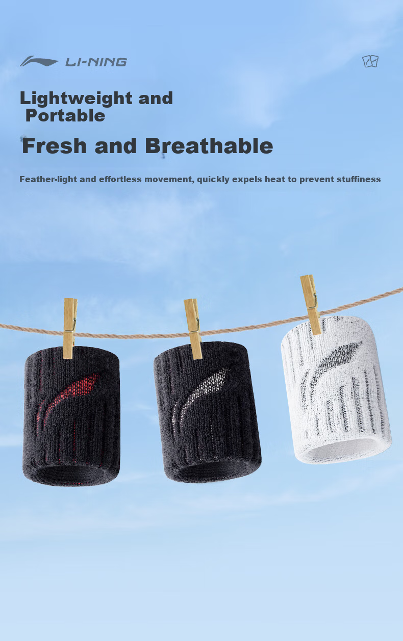 LI-NING Wrist Support TFCC Tendonitis Fitness Wrist Brace Sports Injury Stabilizer Badminton Bench Press Compression Sleeve 7