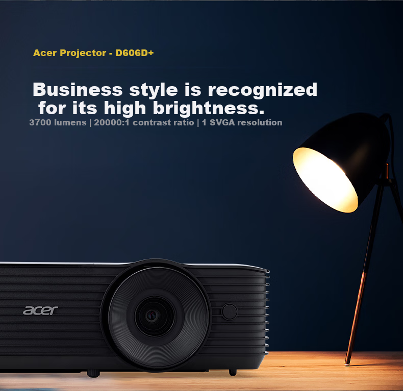 Acer D656F Projector 1080P 4000 Lumens 0.65" DMD Daylight Projection High Contrast Office Meeting Teaching Training 2