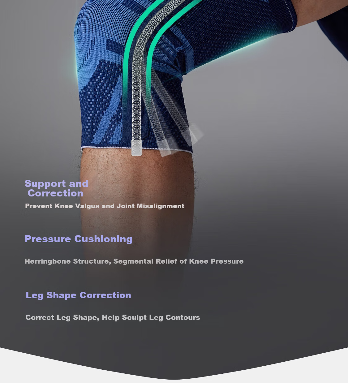 Keep Cushioned Comfortable Functional Knee Brace Meniscus Protection Running Badminton Basketball Breathable Synovitis Support 23