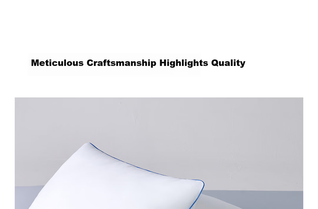 7A Grade Antibacterial and Anti-Mite A-Class Skin-Friendly White Pillow Core Oil-Proof Waterproof Stain-Resistant Adult Men's Pillow 33