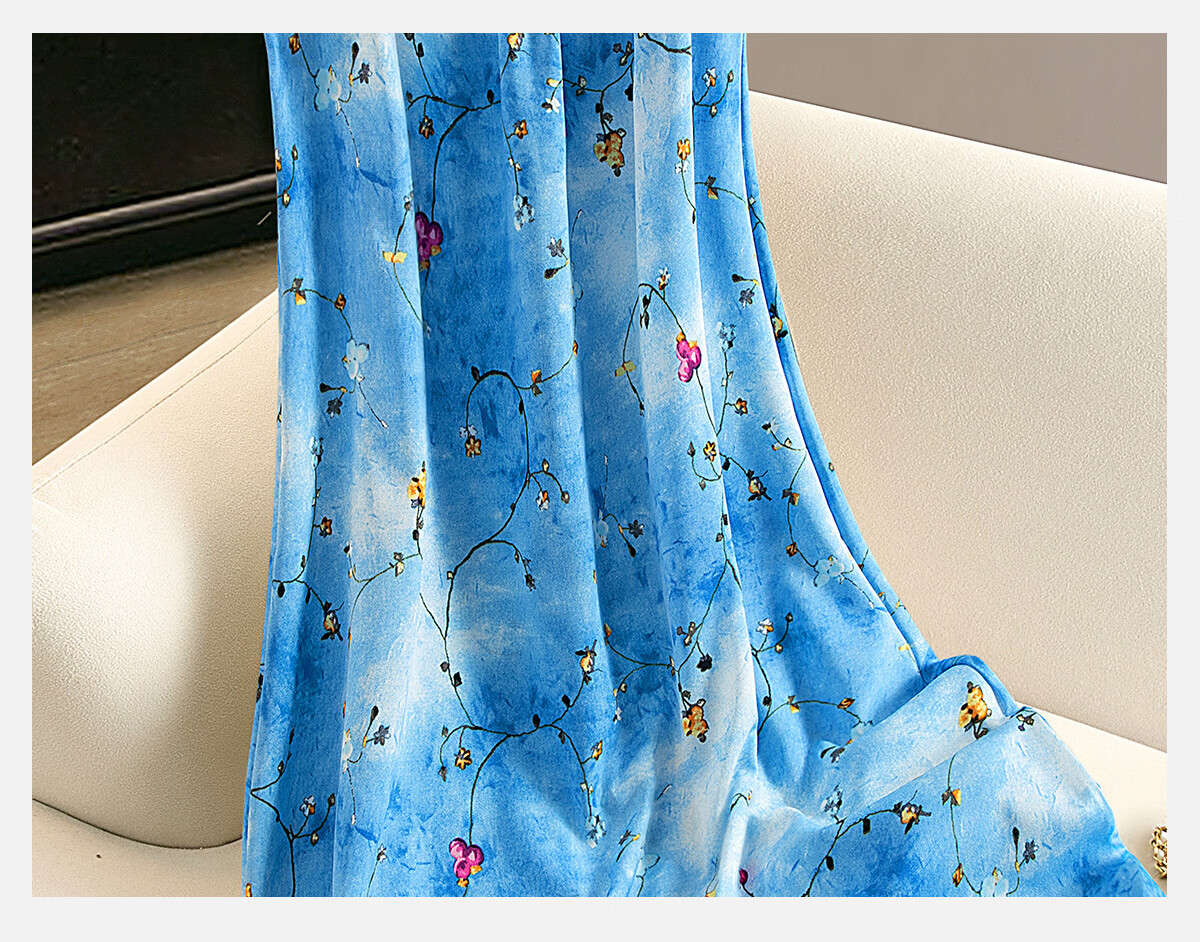 Cypress Loose Fit Dress 2026 Summer New Women's Pullover Printed Mid-Length Slip Dress 14