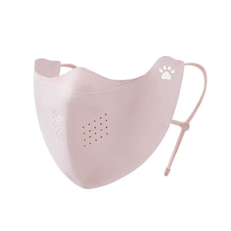 KELME Women's Summer 3D High-Value Sunscreen Face Mask UV Protection Ice Silk Breathable Eye Protection