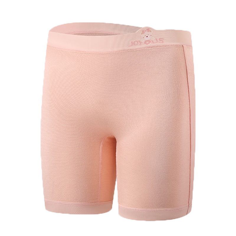 Miiow Kids Safety Shorts 3-Pack Girls Silk Gusset Three-in-One Anti-Exposure Boxer Briefs 4