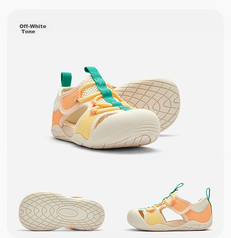 BALABALA Children's Steady Shoes, Boys And Girls Sandals, 2026 Summer New Color-Block Functional Shoes, Kids' Shoes, Children's Shoes with Mesh, Sports Shoes 17