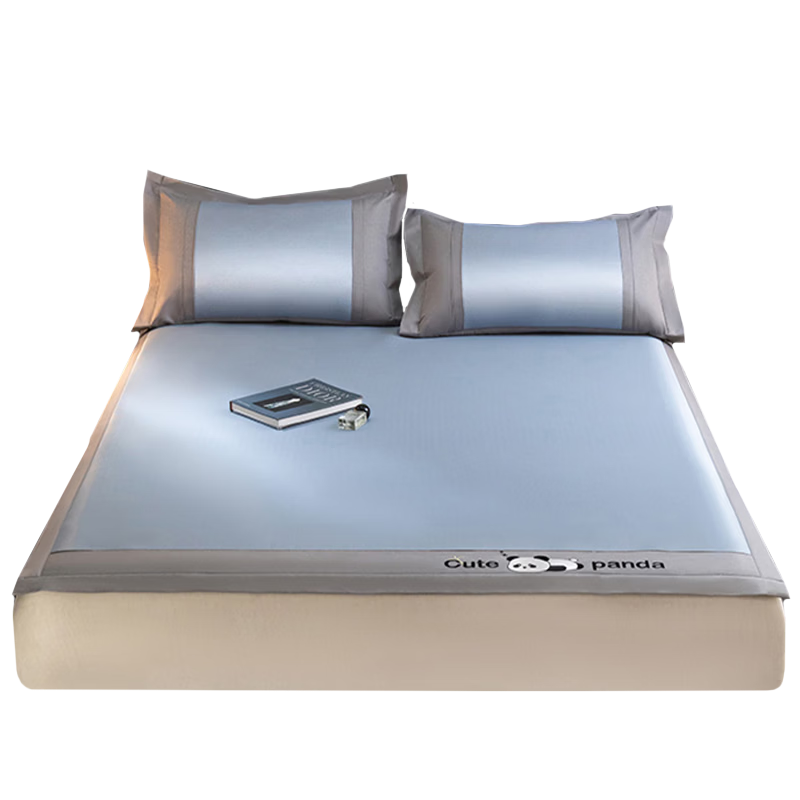 Grace Class A Single Cooling Mat Ice Silk Summer Air Conditioning Soft Mat Student Dormitory Washable 1.2*2M Ice Silk Blue