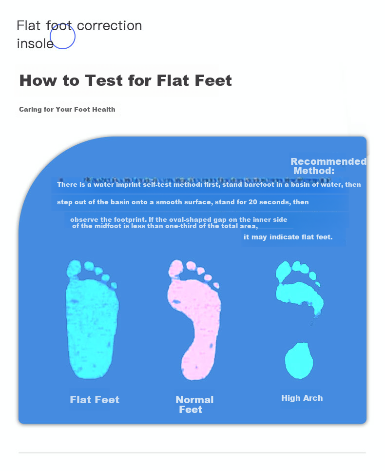 Maigaole Graphene Flat Arch Support Pad for Flat Feet And Overpronation, Strong Support for Moderate to Severe Cases, Size 39-40 3