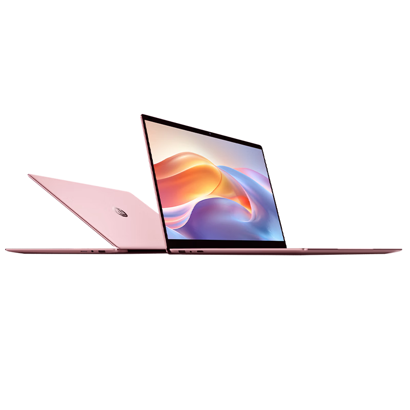 AIERXUAN AI Laptop Lightweight 2026 New Intel 15.6-inch Business Office Student Online Course Notebook Goddess Pink 8GB RAM 128GB Storage