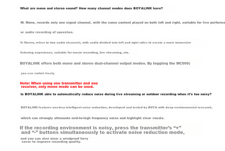 BOYA LINK Dual Wireless Lavalier Microphone with Professional Noise Reduction Sound Quality for Camera, Smartphone Live Streaming, E-Commerce, Travel Photography, Vlog, Short Video Recording Wireless Microphone 6