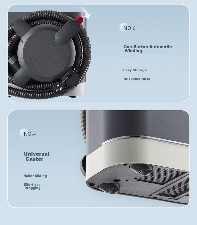 Donlim Fabric Cleaning Machine Multifunctional Steam Cleaner Washer and Vacuum Integrated Home Carpet Sofa Mattress Curtain Cleaning Device DL-6906 Full Set 32