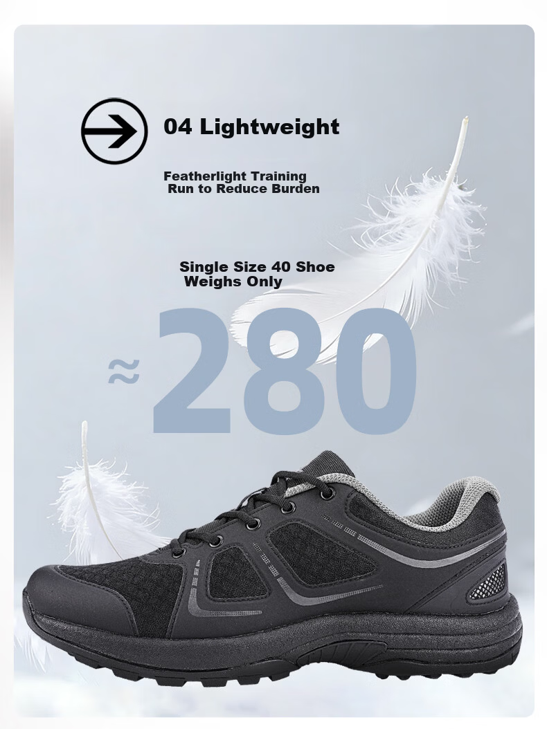 Lifeng New Style Training Shoes Men Outdoor Black Durable Fitness Training Shoes Black Fitness Training Shoes Size 44 (270mm) 4