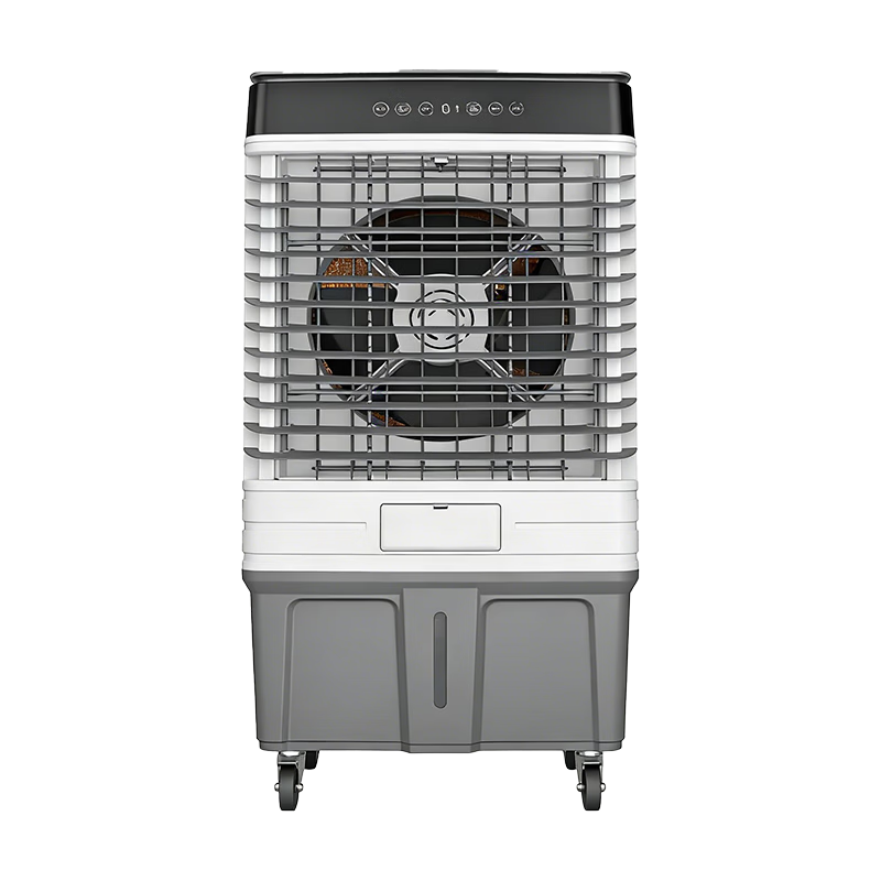 Huixiang Evaporative Air Cooler Industrial Water Cooling Electric Fan Powerful Cooling Water Fan Portable Air Conditioner 32L Commercial Water Cooling Fan Remote Control Model (1.1m Height) 1002A