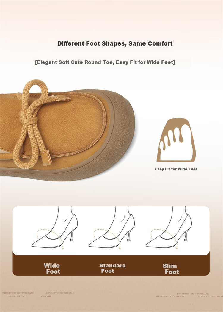 Daphne Loafers New Retro Casual Slip-On Soft Sole Versatile Shoes 4025404175 Beige Size 37 5
