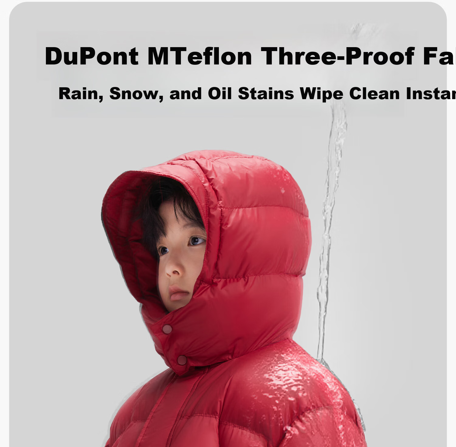 Zuo Xi Boys' Down Jacket Winter 2025 New Warm Children's Three-Proof Hooded Puffer Coat Green 160 10
