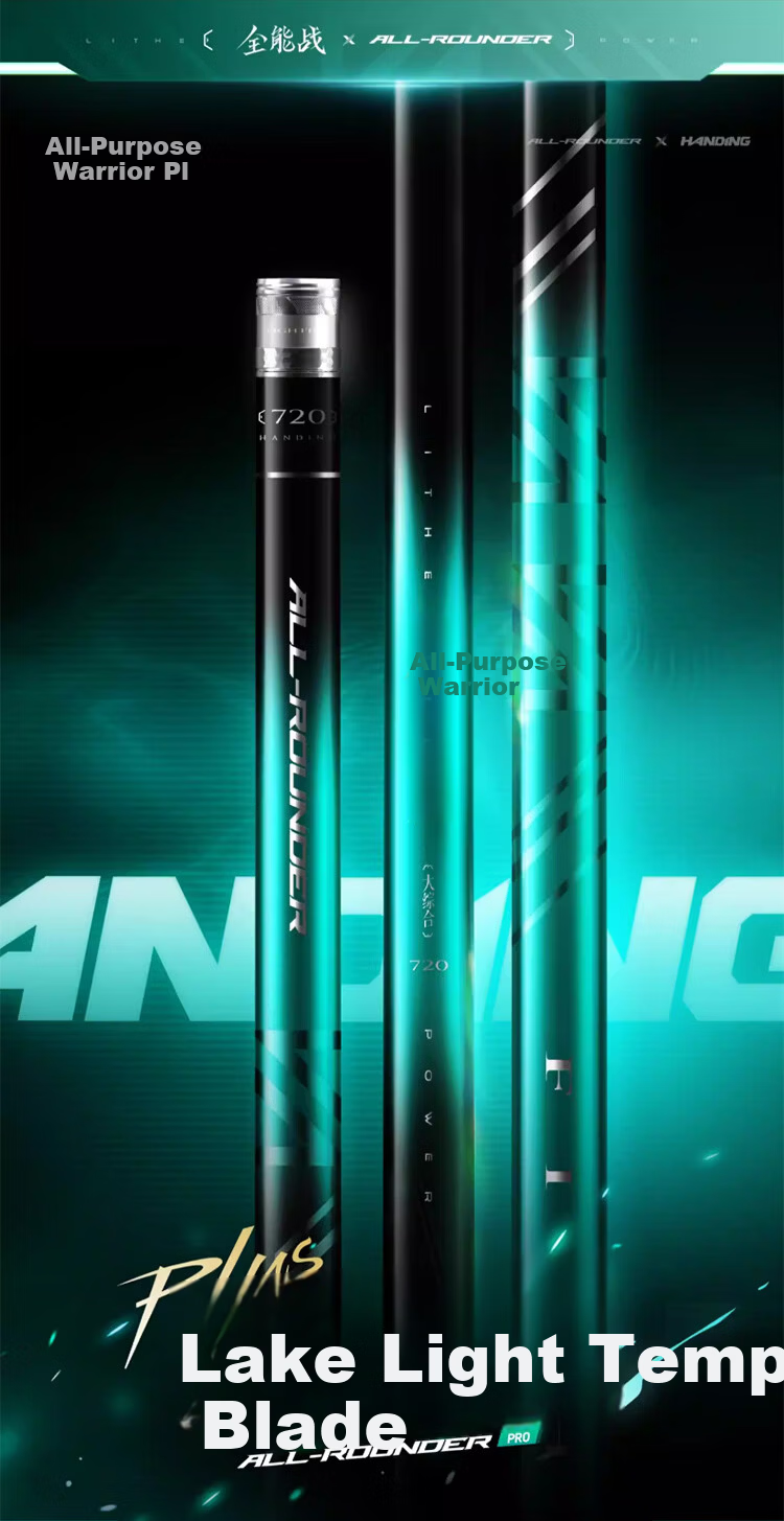 Handing Fish Rod All-Purpose Battle Plus Carbon Fiber Telescopic Fishing Rod Ultra-Light Hand Rod 7.2m 11