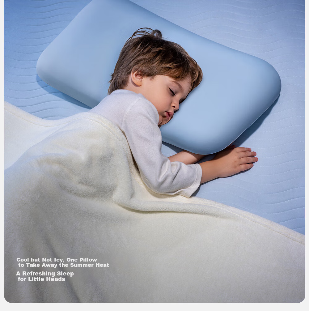 Betis Children's Pillowcase 1-3 Years Neck Support Baby Growth Pillow Four Seasons Universal H1 Fun Duck Pillowcase 29