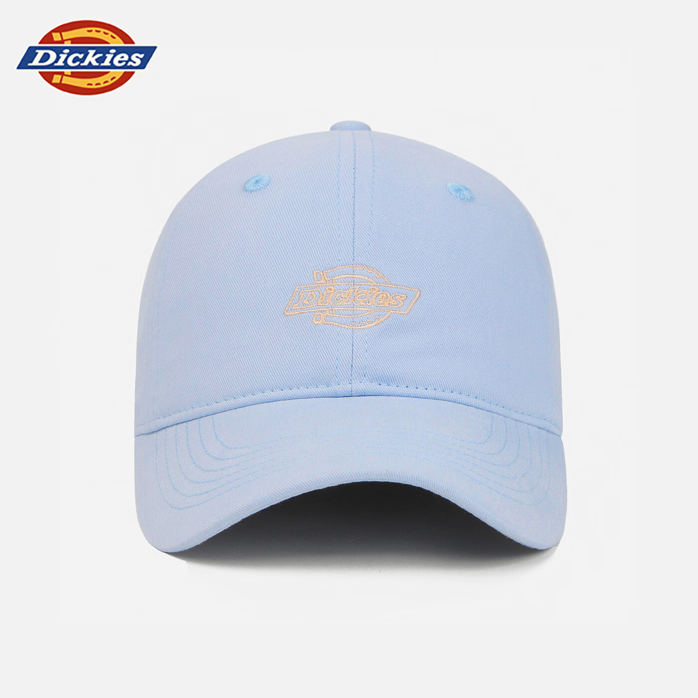 Dickies American Style Pure Cotton Baseball Cap Unisex Soft Top Duckbill Hat New Outdoor Sunshade Sun Protection Hat Gray Blue
