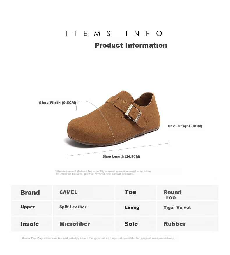 CAMEL Soft Bag 2nd Generation Full Coverage Birkenstock Comfortable Deep Mouth Shoes L25W700108 Apricot (Full Coverage Fleece Lining) Size 37 41