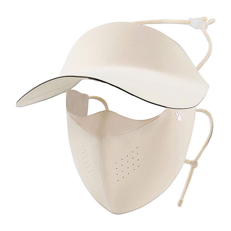 KELME Sun Protection Face Mask Hat Full Face UV Protection Ice Silk Neck Guard Face Bikini 3D High-Value Women's