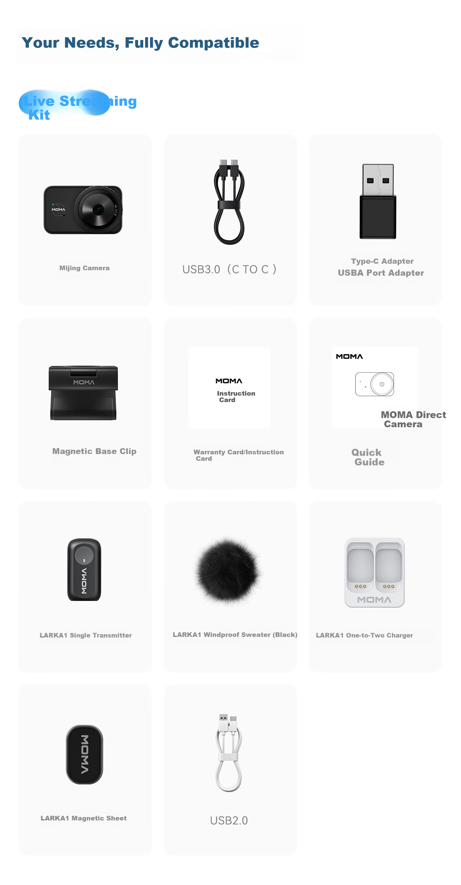 Mammoth [HD Quality] Mijing 4K Live Streaming Camera HD Beauty Built-in Microphone Intelligent Noise Reduction Professional Computer Live Streaming Webcam AI Auto Framing Streaming Device 14