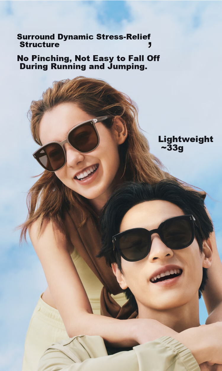 Beneunder Sunglasses Unisex UV Protection Cycling Driving Square Round Large Frame Outdoor FD020 13