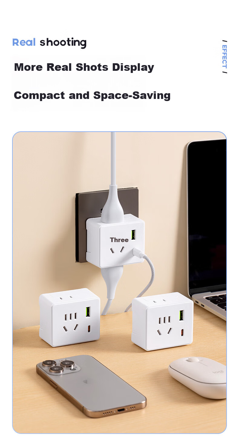 Aleleko Universal 20W Super Fast Charging Adapter with UK/HK/EU/AUS/SG/KR Plug Converters 13