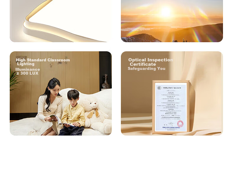 Huashuozhaoming, Using Original Pulu Light Source, Bedroom Ceiling Light, Modern And Simple Cream Style, Master Bedroom, Secondary Bedroom, Study Room, Round Intelligent 8