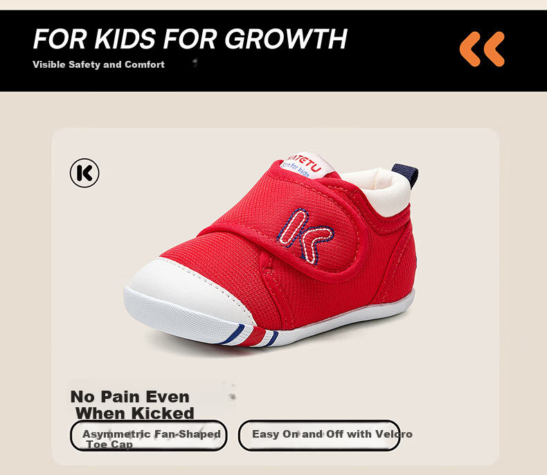 Katetu Toddler Shoes, Infant Footwear, Spring And Summer, Boys And Girls, Pre-Walking Functional Shoes, Indoor Steady Walking Children's Shoes, Xz03 8
