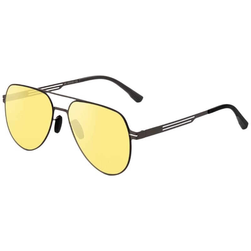 GENTLE MANIA Polarized Sunglasses Fashion Aviator UV Protection Night Driving Anti-Glare Glasses