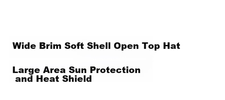 Bananain Liangpi 532UV Unisex Sun Protection Soft Shell Open-Top Hat with Large Brim Foldable Outdoor Sports Cap 1