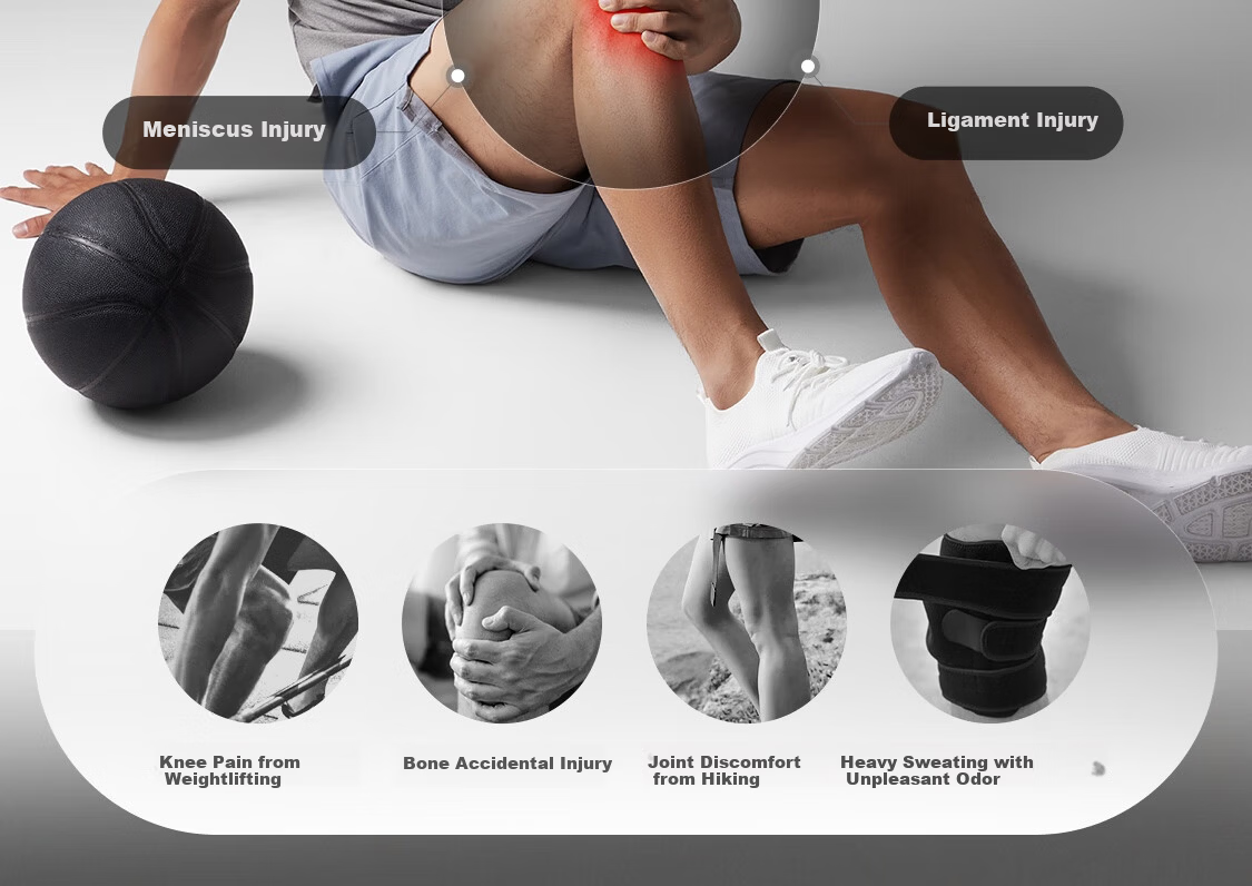 Keep Cushioned Comfortable Functional Knee Brace Meniscus Protection Running Badminton Basketball Breathable Synovitis Support 2