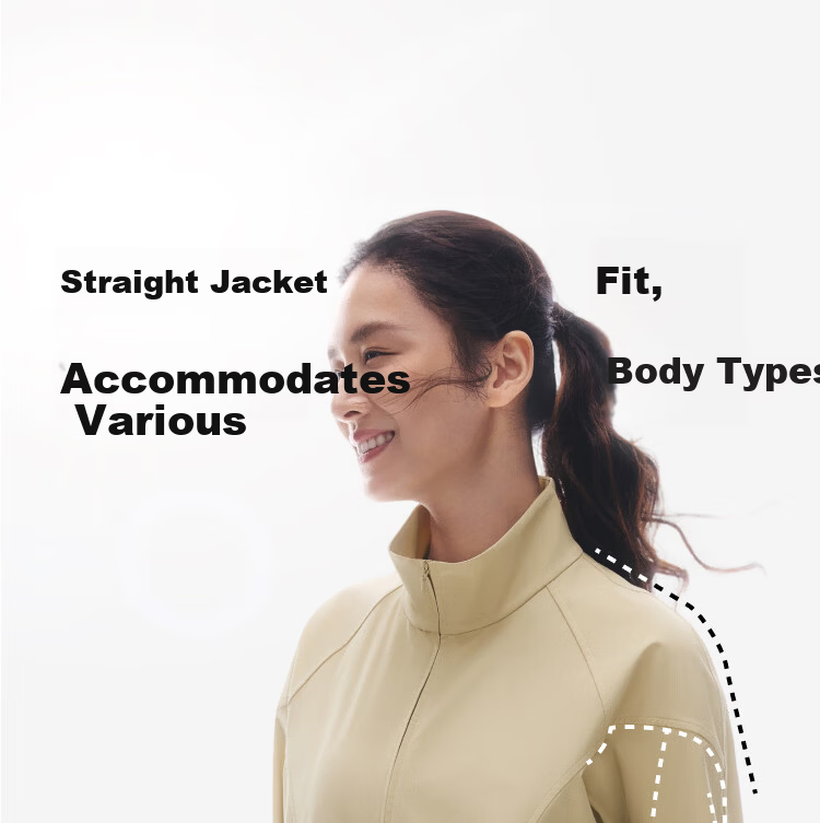 Beneunder Women's Sunscreen Jacket Outdoor Quick-Dry UV Protection UPF50+ ES001 Frost White XL 28