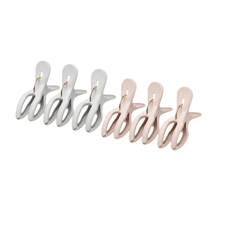 Bdo Clothespins, Plastic Drying Clips, Laundry Hangers, Towel Clips, Quilt Clips, Windproof Clips, Large Size, 10 Pieces
