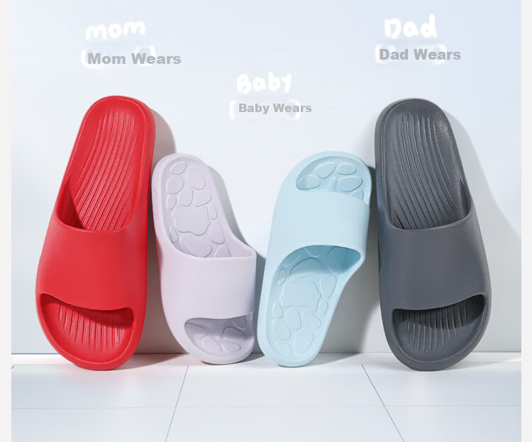 Mutong Kids Summer Indoor Bathroom Slippers Lightweight Soft Sole Trendy Cream Beige Size 26 7